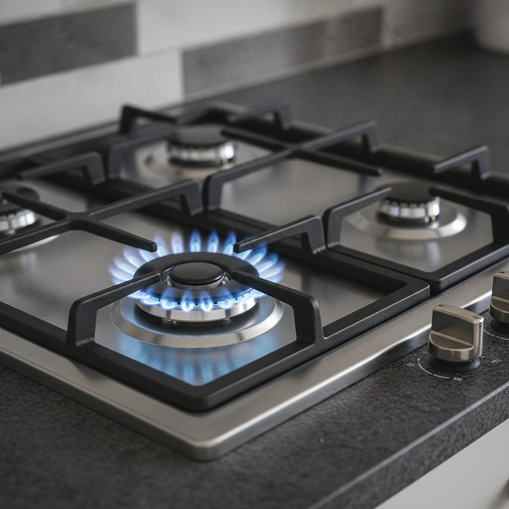 Gas hob appliance installation